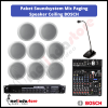 Paket Soundsystem Mic Paging Speaker Ceiling BOSCH LHM0606 - 8 Speaker